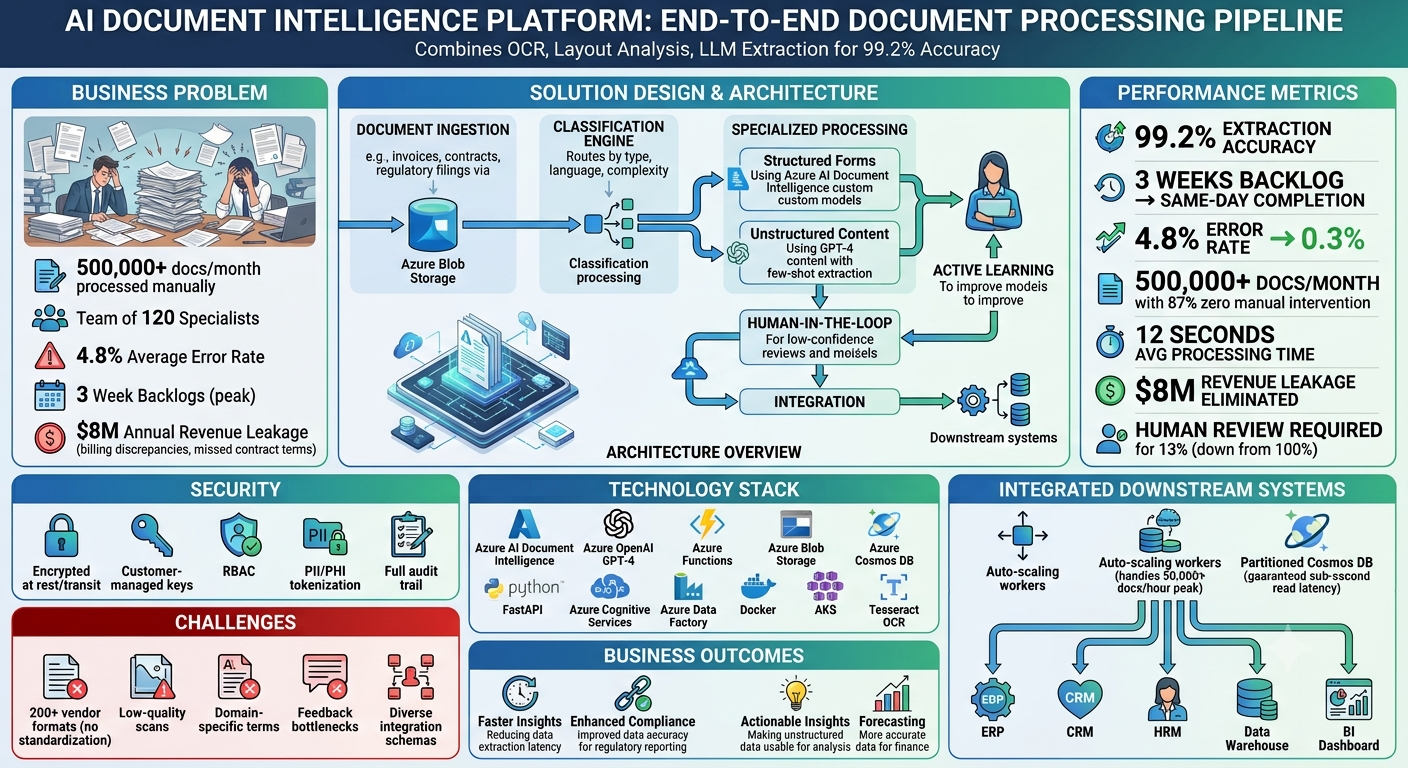 Cover image for AI Document Intelligence Platform